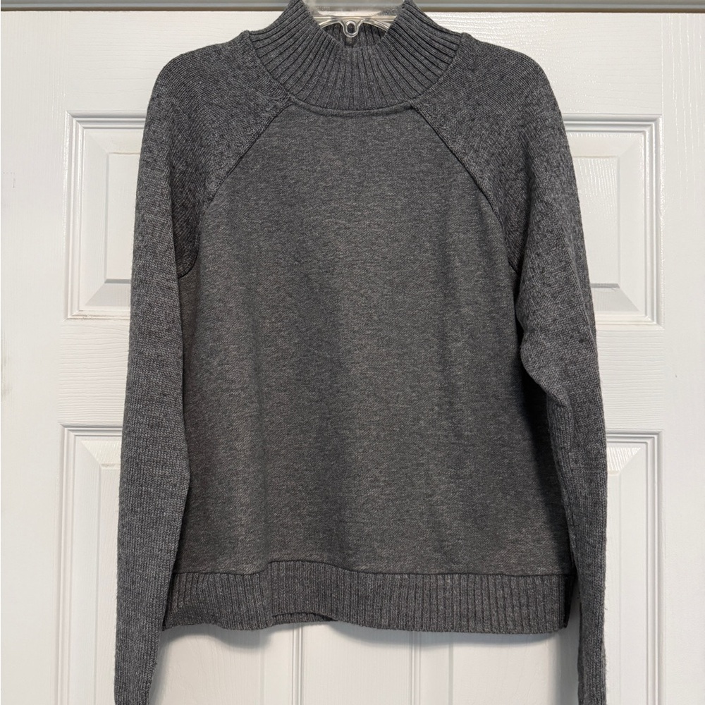 Susana Monaco Charcoal Turtleneck Sweater